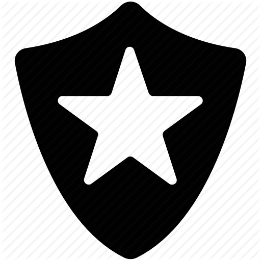 512x512 Defence, Defend, Guard, Protect, Shield, Shield With Star Icon