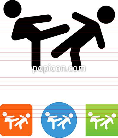 400x468 Self Defense Icon