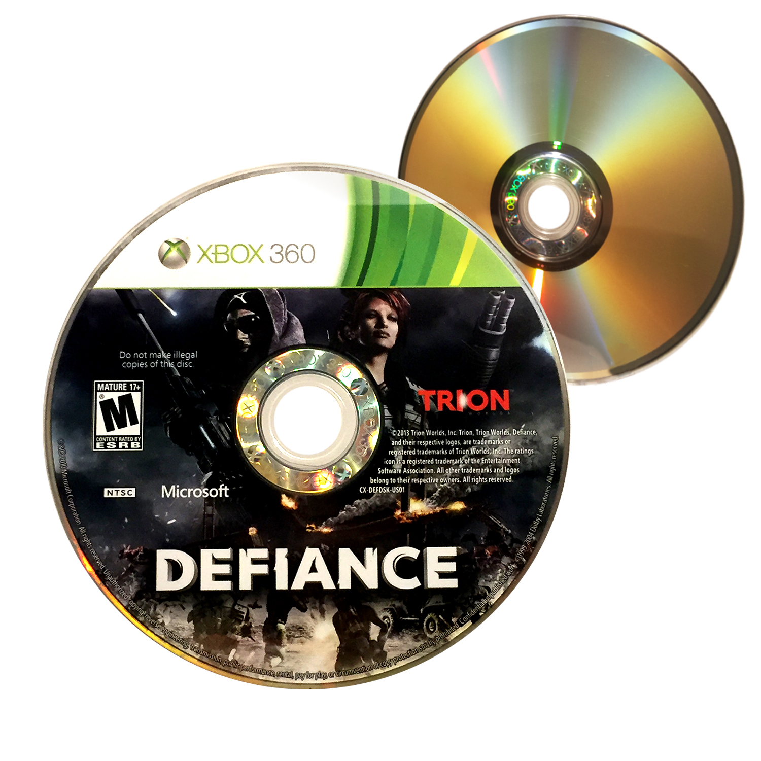 Nearly New Defiance Trion Microsoft Xbox Video Game 1500x1500 Nearly New Defiance Trion Microsoft Xbox Video Game