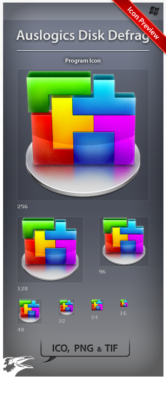 324x768 Icon Auslogics Disk Defrag
