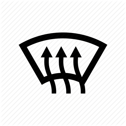 512x512 Car, Defrost, Warm, Windscreen Icon