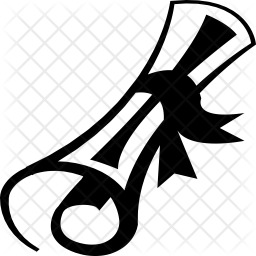 256x256 Degree Icon Of Glyph Style