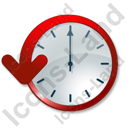 256x256 Clock Delay Icon, Pngico Icons