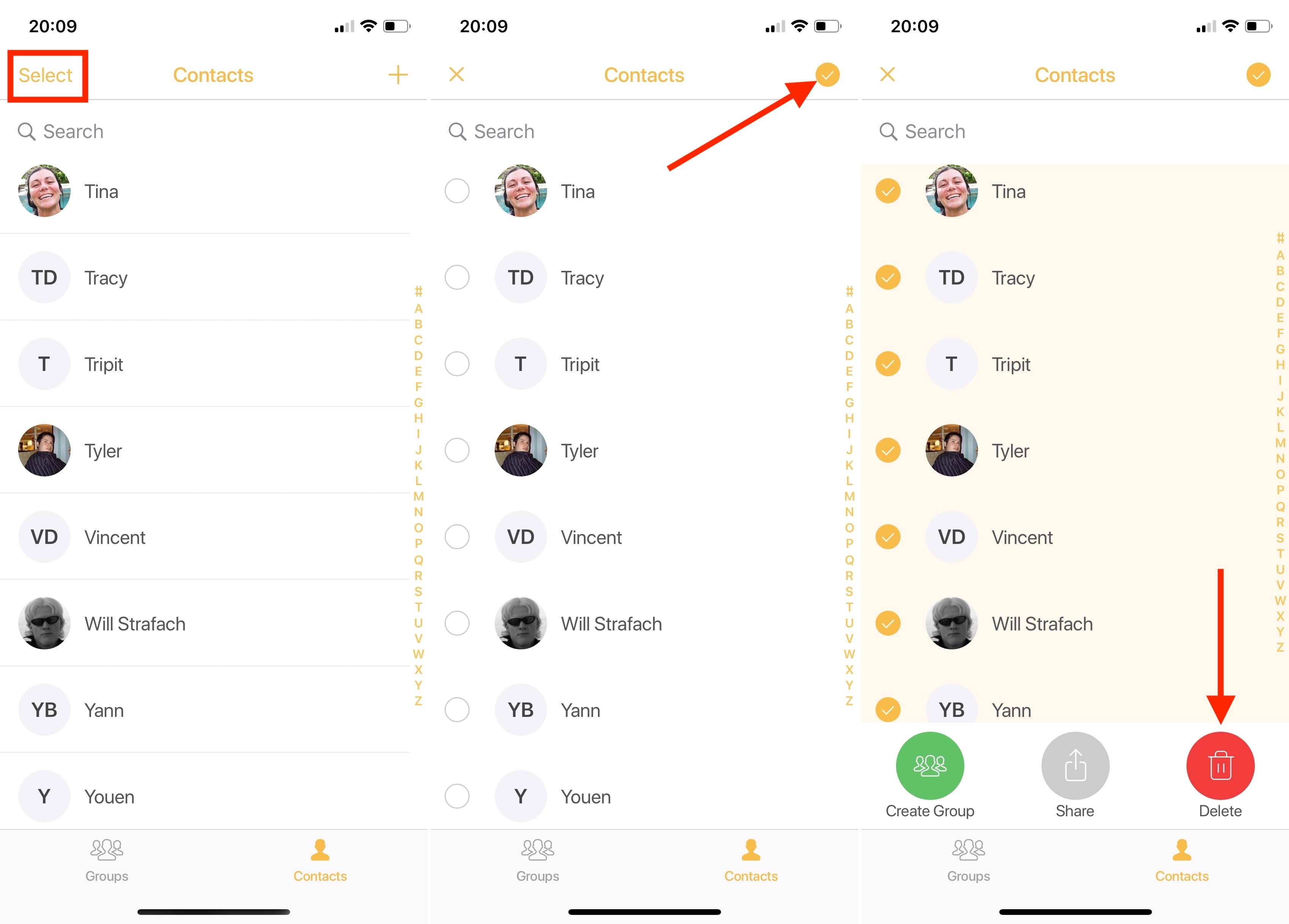 3395x2436 How To Delete Several Contacts