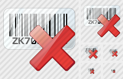 432x276 Bar Code Delete Icon Vista Business Professional Stock Icon