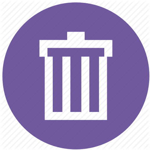 512x512 Bin, Can, Delete, Junk, Recycle, Remove, Trash Icon