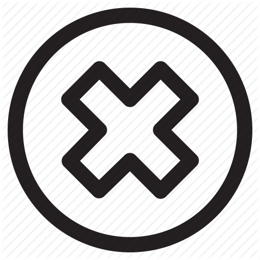 512x512 Cancel, Cancel Sign, Delete Sign, Remove Button Icon
