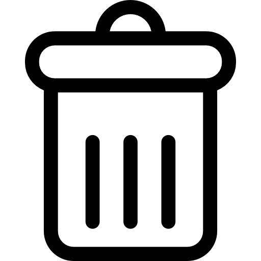 512x512 Delete Button Icons Free Download