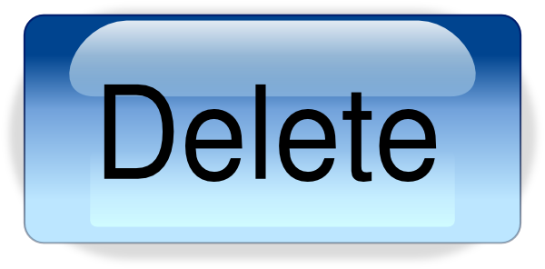 600x296 Blue Delete Button Png