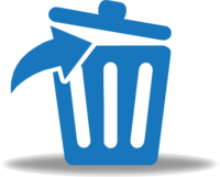 200x161 Blue Delete Button Png