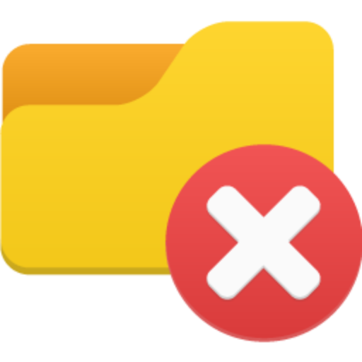 512x512 Folder, Delete Icon Free Of Flatastic Icons