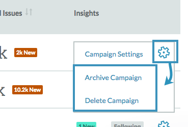 369x249 Manage Moz Pro Campaigns, Delete, Archive And Check Allowances