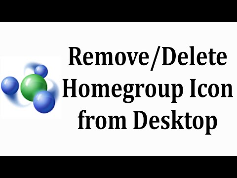 480x360 How To Remove Homegroup Icon From Desktop