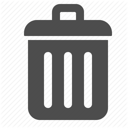 Delete, Garbage, Remove, Trash, Trash Can Icon 512x512 Delete, Garbage, Remove, Trash, Trash Can Icon