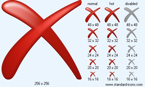Delete Icon Standard Geo Icons 464x280 Delete Icon Standard Geo Icons