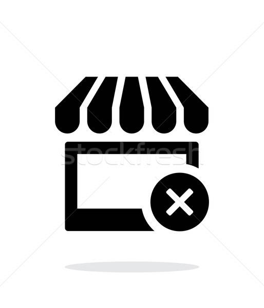 Shop Delete Icon On White Background Vector Illustration Vector 514x600 Shop Delete Icon On White Background Vector Illustration Vector