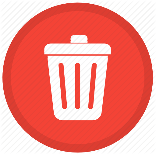 Cancel, Delete, Remove, Round, Trash, Trashcan Icon 512x507 Cancel, Delete, Remove, Round, Trash, Trashcan Icon