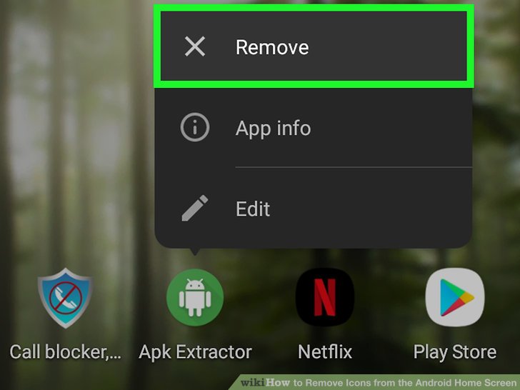Delete Icon Android