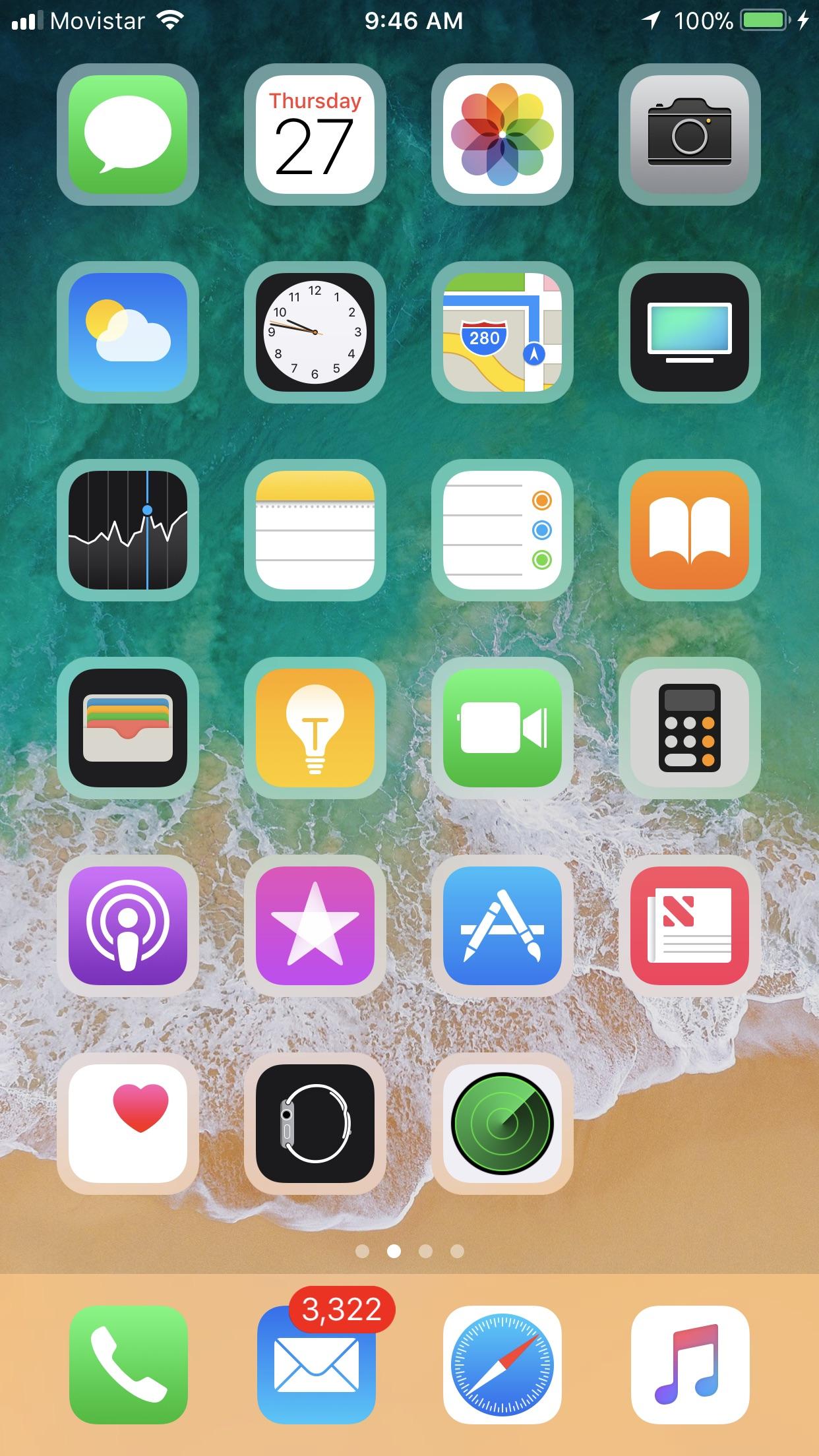 1242x2208 Bug Discovered A Way To Delete Icon Labels And Looks Really Neat