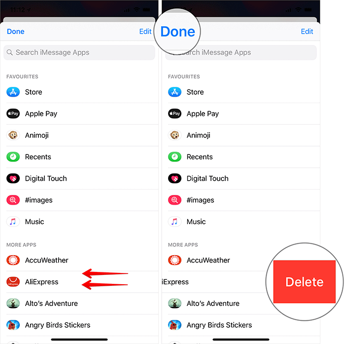 700x697 How To Delete Imessage Apps From Iphone And Ipad Running Ios