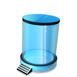 Recycle Bin Empty Icon Blue Crystal Iconset 256x256 Recycle Bin Empty Icon Blue Crystal Iconset