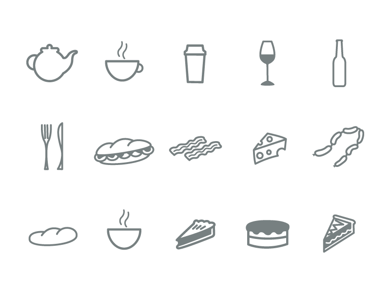 800x600 Silver Yard Icon Set