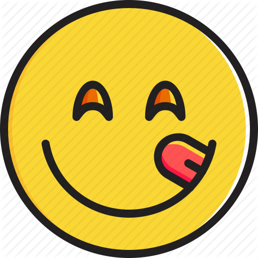 Delicious, Emoticon, Face, Food, Savouring, Smiley Icon 512x512 Delicious, Emoticon, Face, Food, Savouring, Smiley Icon
