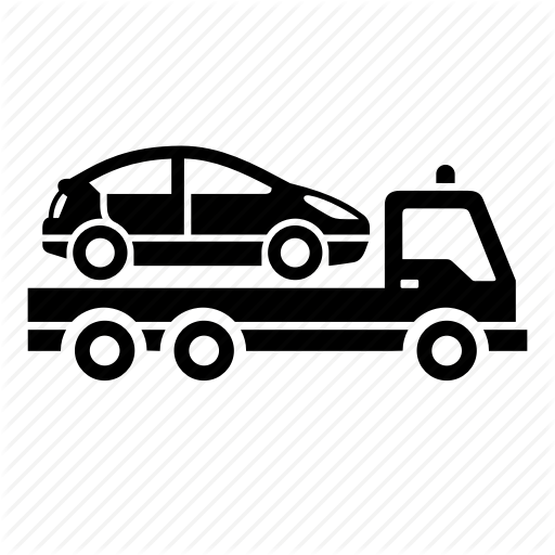 512x512 Car Delivery, Car Services, Tow Truck Icon