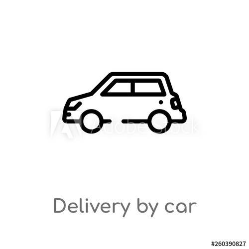 500x500 Outline Delivery