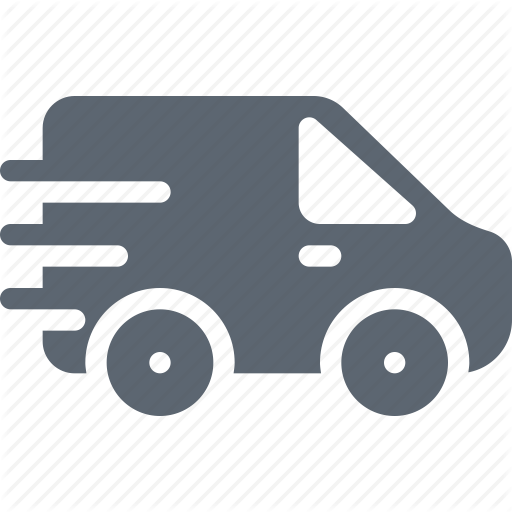 512x512 Car, Delivery, Fast, Shipping, Transport, Transportation Icon