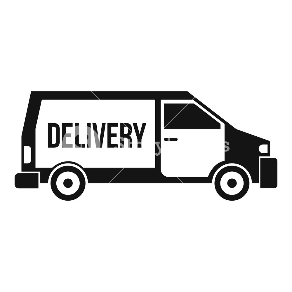 1000x1000 Delivery Truck Icon Simple Illustration Of Delivery Truck Icon