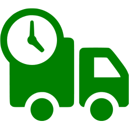 256x256 Green Delivery Icon