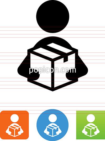 400x538 Package Delivery Icon