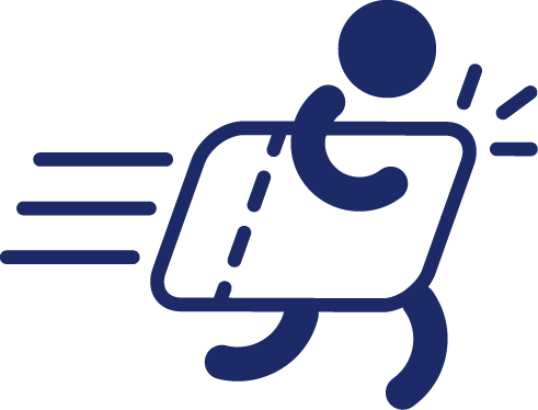 491x374 Delivery Man Icon