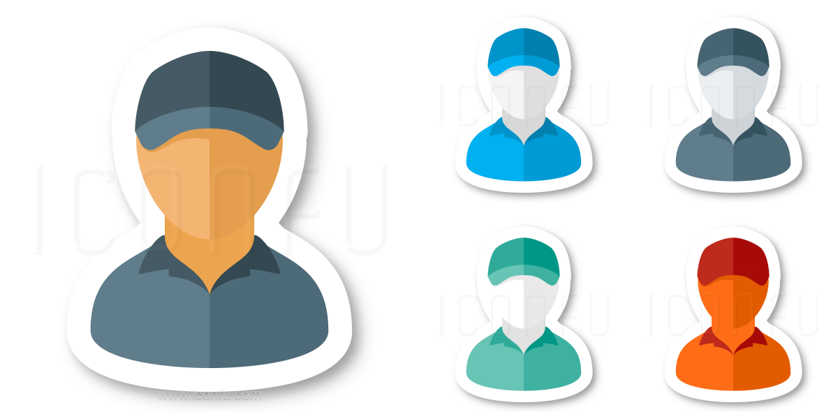 1200x600 Delivery Man Icon