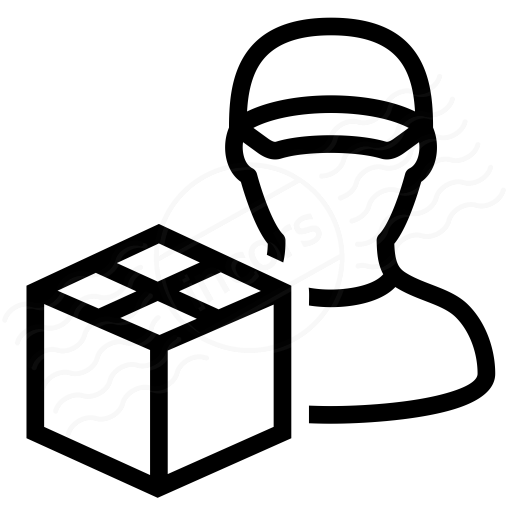 512x512 Iconexperience I Collection Delivery Man Icon