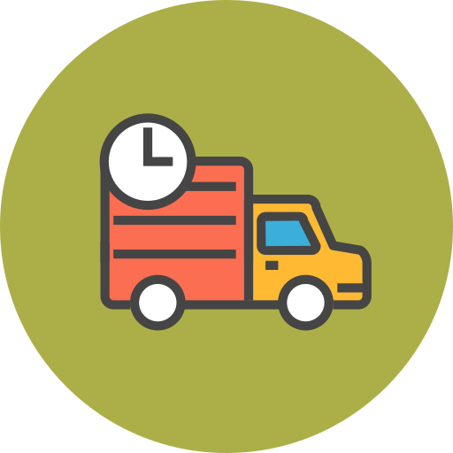 512x512 Delivery, Truck, Home Service Icon Free Of Flat Line Ecommerce