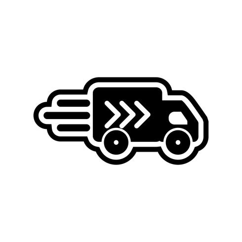 490x490 Delivery Truck Icon Design