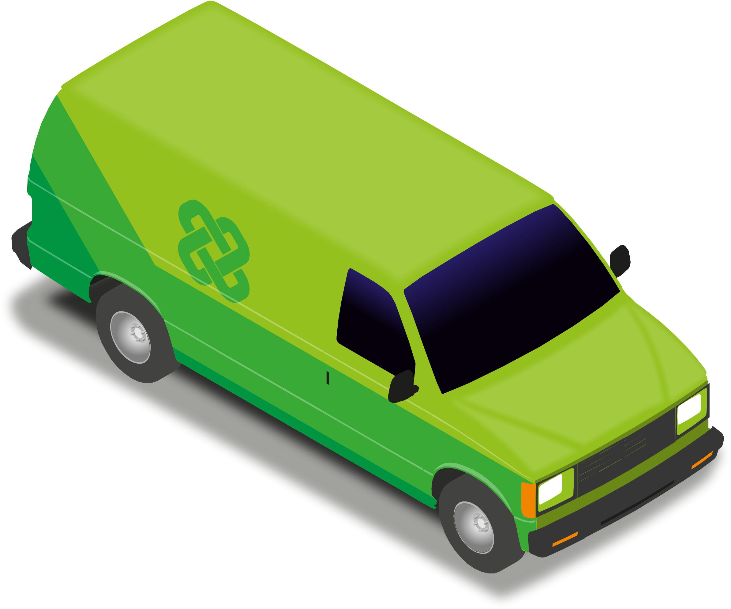 2388x1988 Delivery Van Icons Png