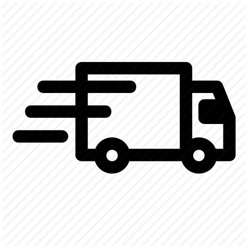 512x512 Delivery, Fast, Quick, Road, Speed, Truck, Van Icon