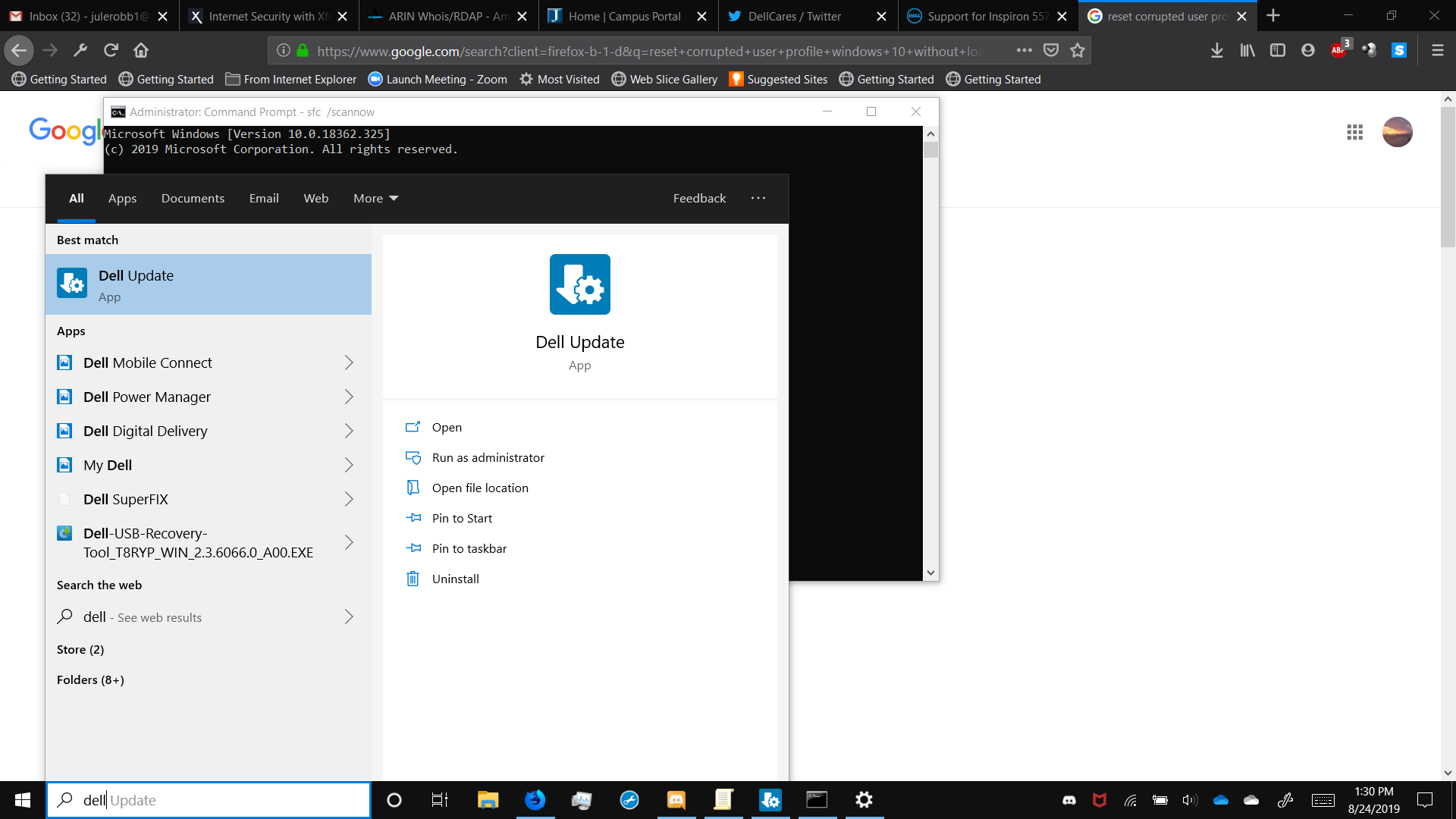 1920x1080 How Do I Fix This Icon Issue Dell
