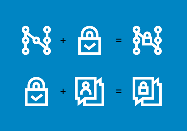 600x420 Dell Corporate Icons On Behance Icon Design Icon Design