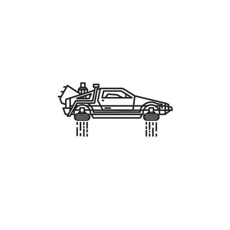 474x474 Delorean On Behance Tattoos Body Art Tattoos, Movie Tattoos