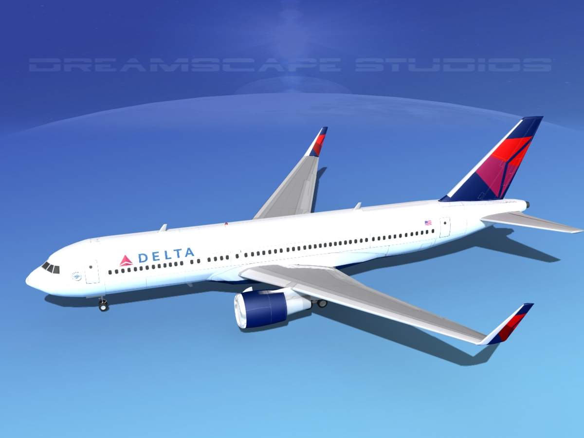 1200x900 Boeing Delta Airlines Model