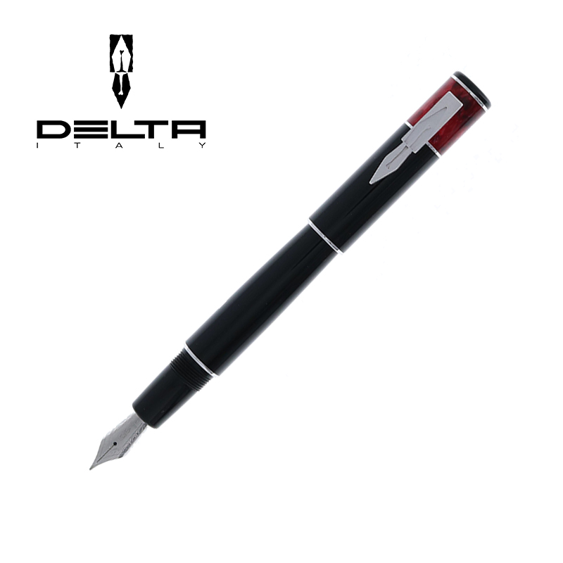 800x800 Pellepenna Delta Delta Icon Red Accent Fountain Pen Limited