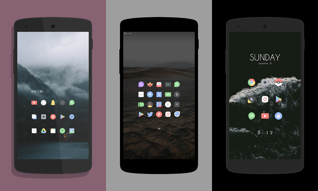 1050x630 Los Mejores Packs De Iconos Minimalistas Para Tu Android