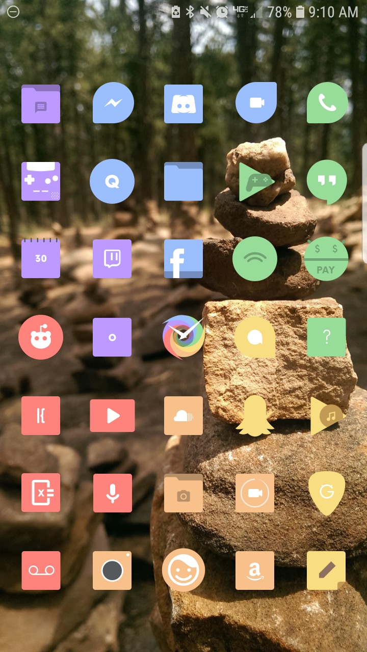 720x1280 Something A Little Different Using The Delta Icon Pack Novalauncher