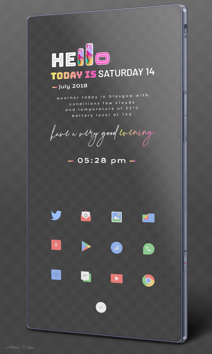 720x1200 Tina On Twitter Another Setup With Piscis Kwgt
