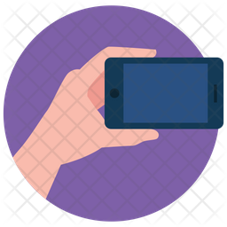 256x256 Selfie Icon Of Rounded Style