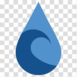 256x256 Simply Styled Icon Set Icons Free Deluge, Blue Waterdrop Wave